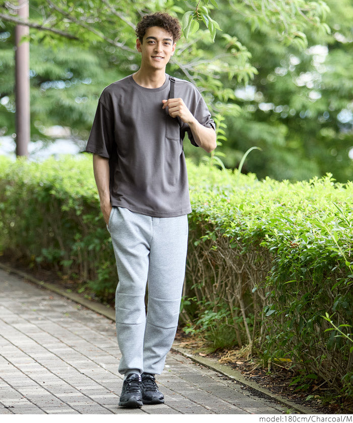 Men's Cool Pocket Solid Color Top T-shirt