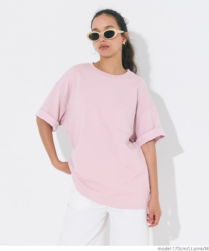 Men's Cool Pocket Solid Color Top T-shirt