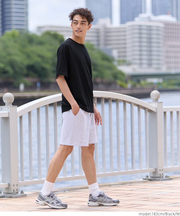 Men's Cool Basic Round Neck T-shirt Short Sleeve Top Unisex