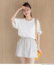 Men's Cool Basic Round Neck T-shirt Short Sleeve Top Unisex