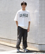 Men's unisex English logo short-sleeved Sweatshirt