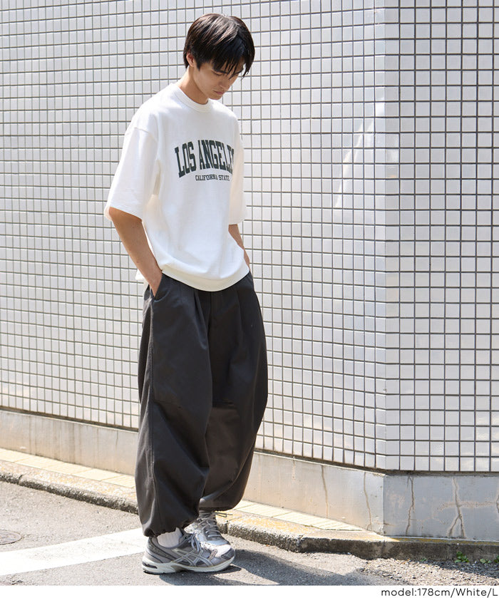 Men's unisex English logo short-sleeved Sweatshirt