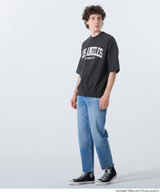 Men's unisex English logo short-sleeved Sweatshirt