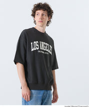 Men's unisex English logo short-sleeved Sweatshirt