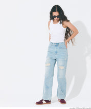 OUT BRA short hooded ribbed vest