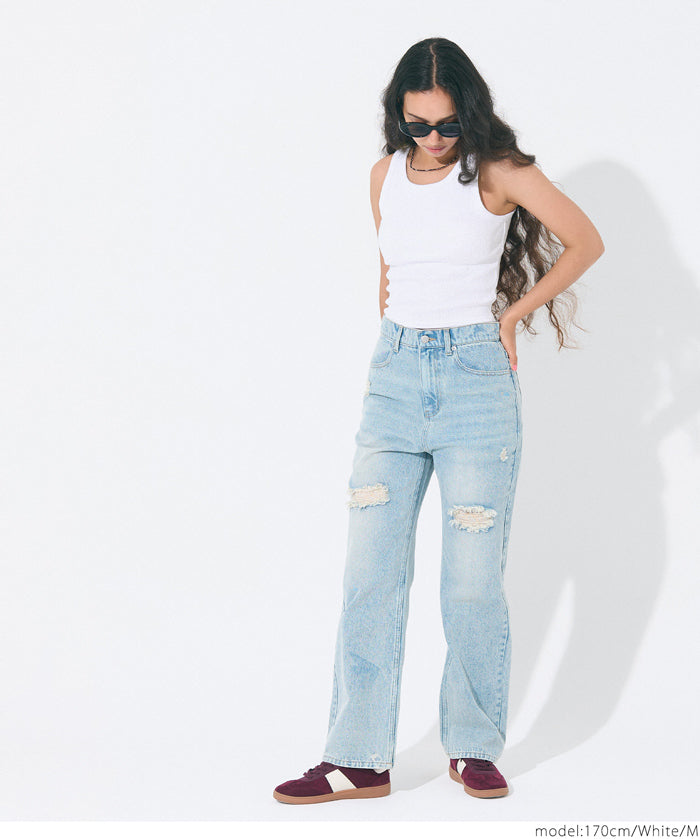 OUT BRA short hooded ribbed vest