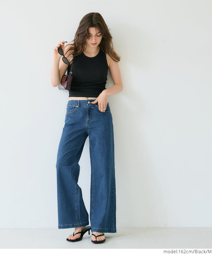 OUT BRA short hooded ribbed vest