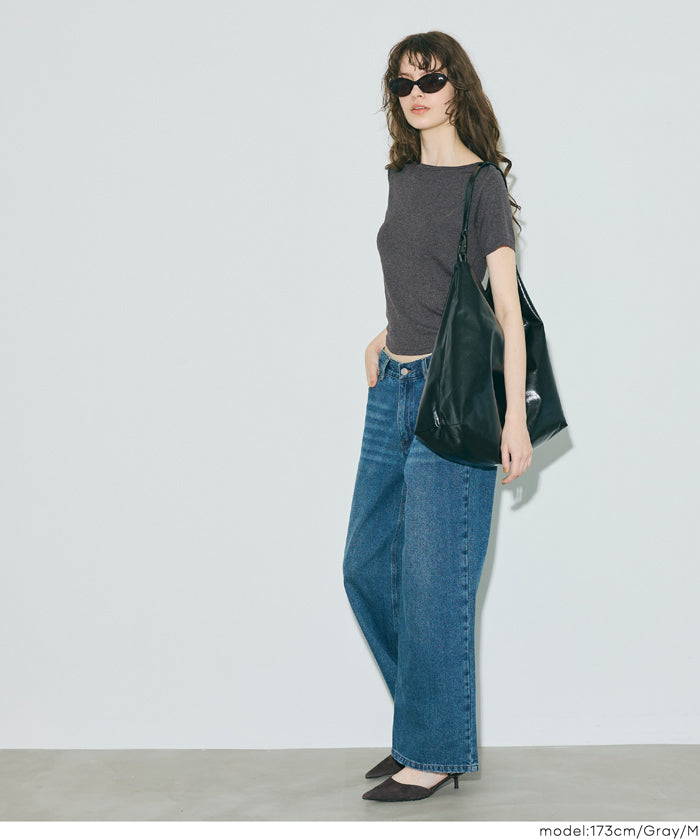 船領合身短袖上衣