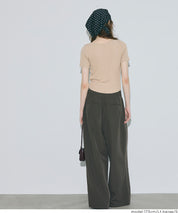 船領合身短袖上衣