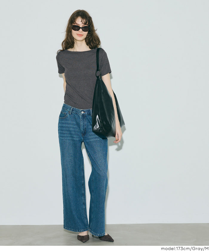 船領合身短袖上衣