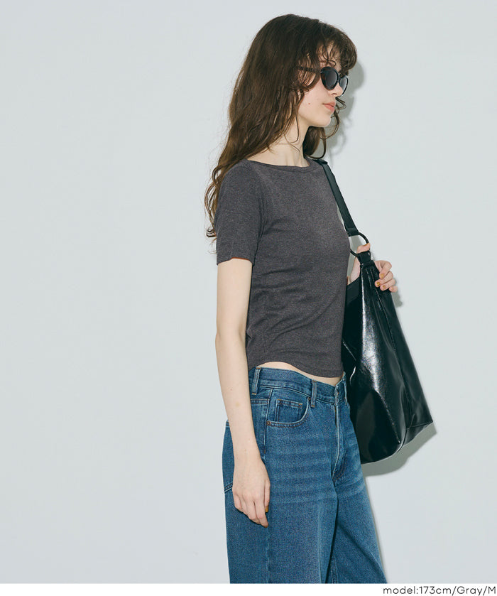 船領合身短袖上衣