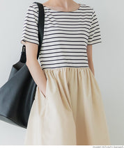 Japanese striped top and dress