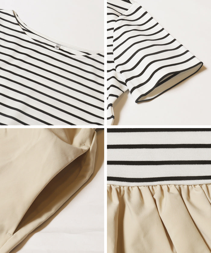 Japanese striped top and dress