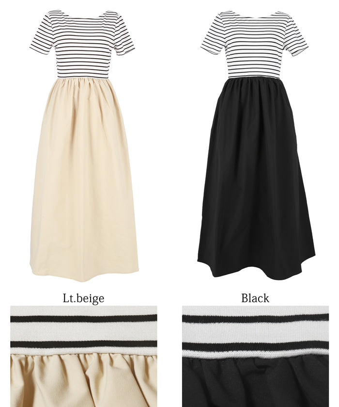 Japanese striped top and dress
