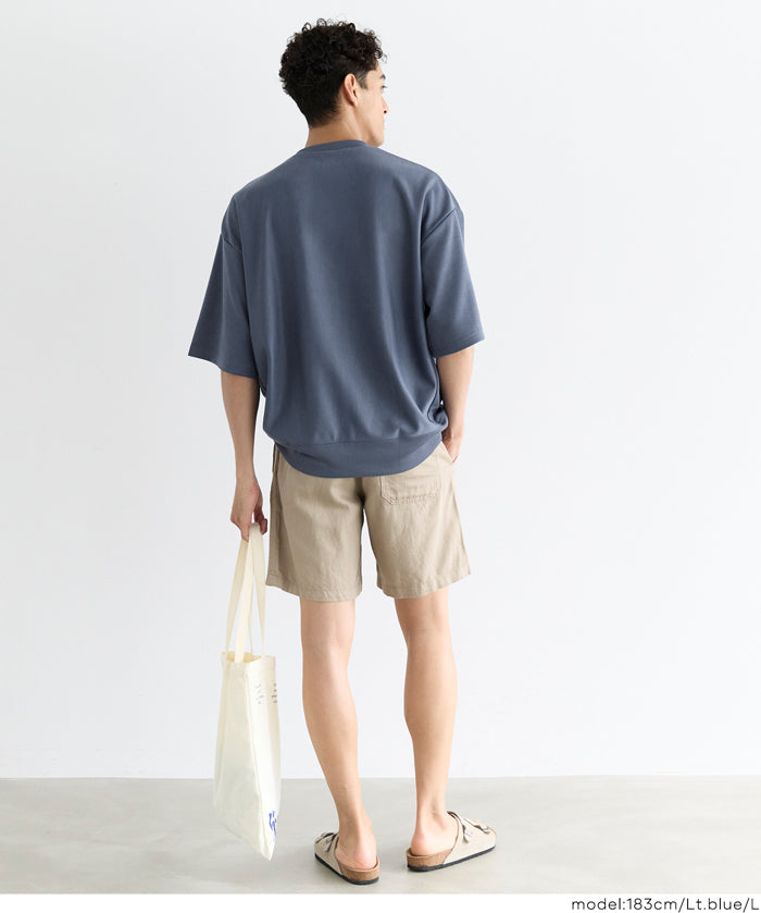 Men's basic cotton round neck short sleeve t-shirt unisex