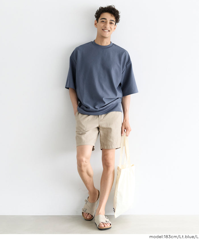 Men's basic cotton round neck short sleeve t-shirt unisex