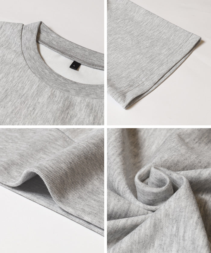 Men's basic cotton round neck short sleeve t-shirt unisex