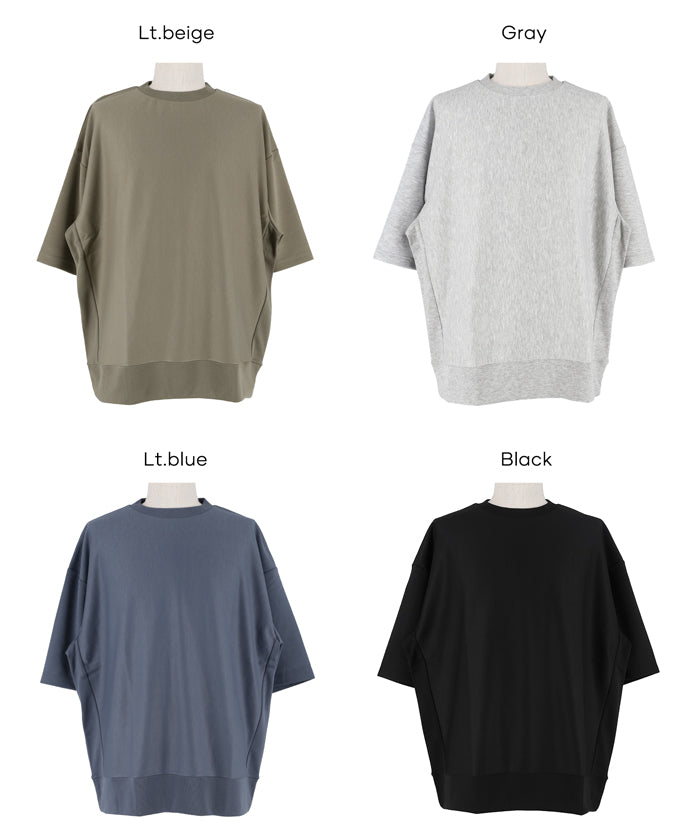 Men's basic cotton round neck short sleeve t-shirt unisex