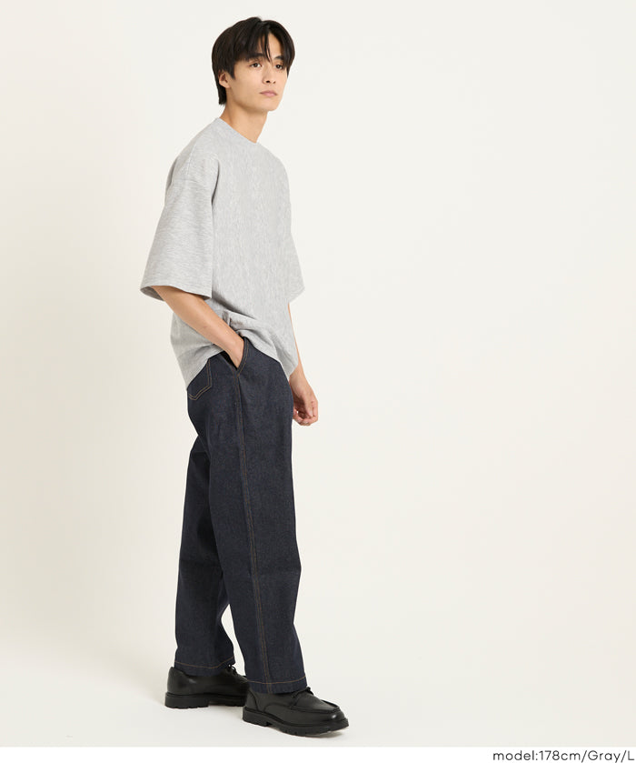 Men's basic cotton round neck short sleeve t-shirt unisex