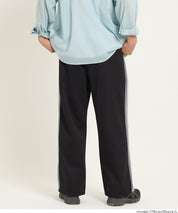 男裝側線條運動風彈性休閒褲