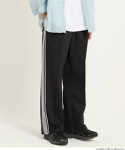 男裝側線條運動風彈性休閒褲