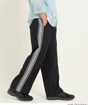 男裝側線條運動風彈性休閒褲