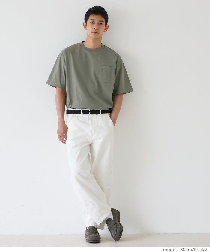 【Heavy Cotton】Men's Chest Pocket Top
