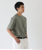 【Heavy Cotton】Men's Chest Pocket Top