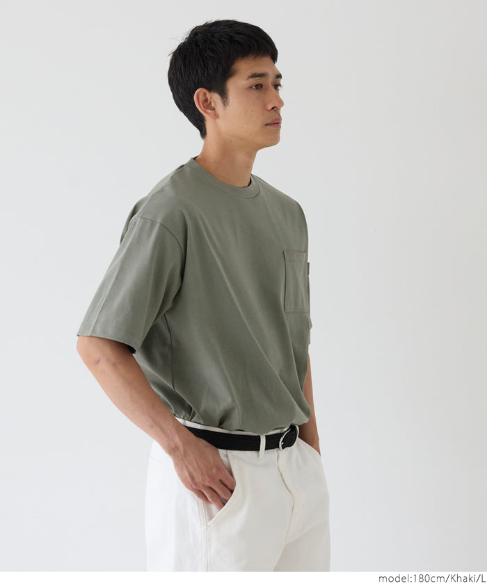 【Heavy Cotton】Men's Chest Pocket Top