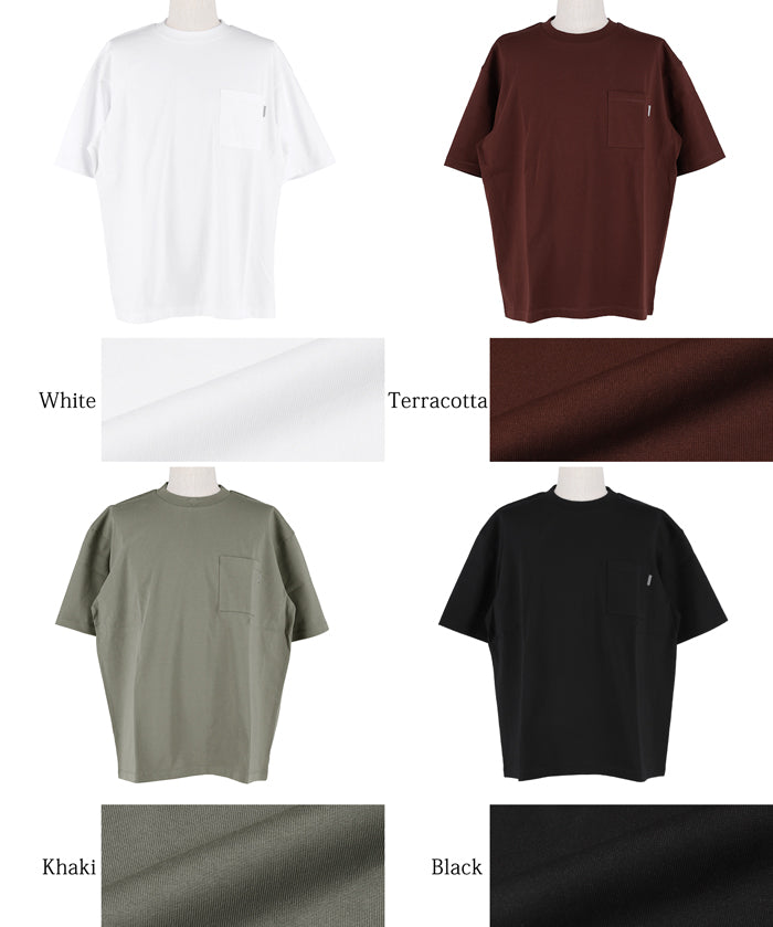 【Heavy Cotton】Men's Chest Pocket Top