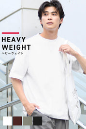 【Heavy Cotton】Men's Chest Pocket Top