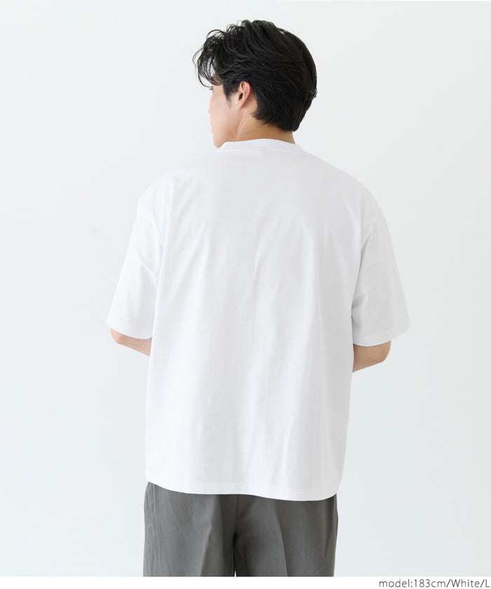 【Heavy Cotton】Men's Chest Pocket Top