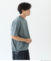 【Heavy Cotton】Men's Basic Crew Neck Short Sleeve Tee Top