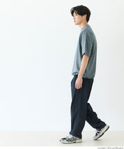 【Heavy Cotton】Men's Basic Crew Neck Short Sleeve Tee Top