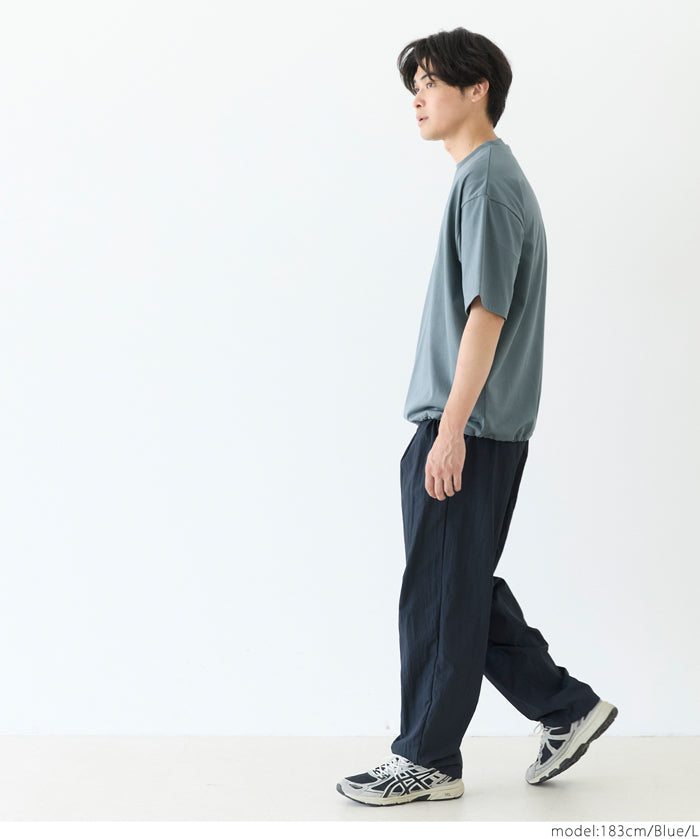 【Heavy Cotton】Men's Basic Crew Neck Short Sleeve Tee Top