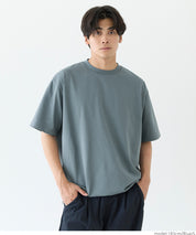 【Heavy Cotton】Men's Basic Crew Neck Short Sleeve Tee Top