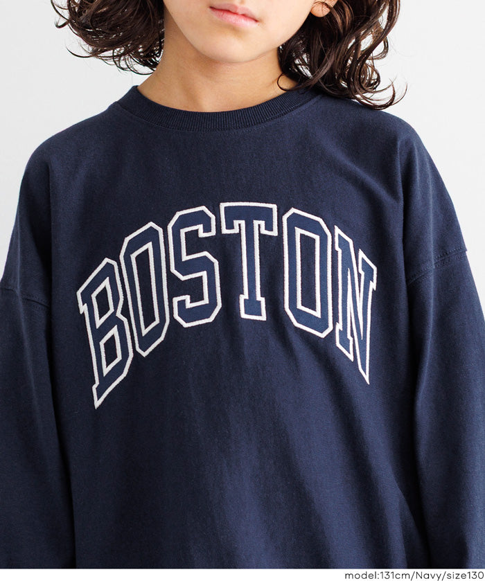 童裝英字LOGO長袖衛衣 親子裝