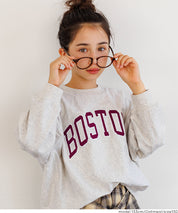 童裝英字LOGO長袖衛衣 親子裝