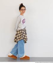 童裝英字LOGO長袖衛衣 親子裝