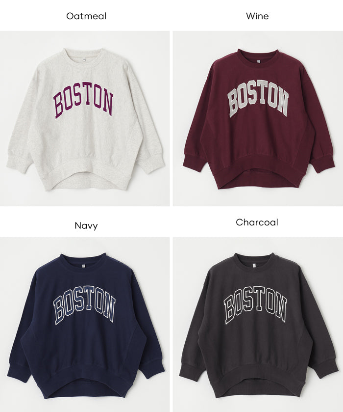 童裝英字LOGO長袖衛衣 親子裝