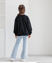 【重磅棉】童裝袖口刺繡LOGO長袖衛衣 親子裝