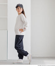 【重磅棉】童裝袖口刺繡LOGO長袖衛衣 親子裝