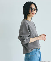 【壓紋機能】修身飛鼠長袖上衣