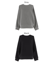 【壓紋機能】修身飛鼠長袖上衣