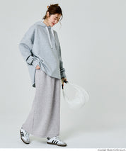 柔軟太空棉 休閒直筒半裙