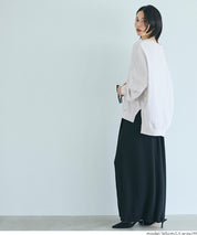 素色開岔長袖衛衣