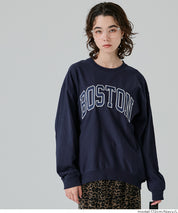 English LOGO long-sleeved sweatshirt parent-child outfit