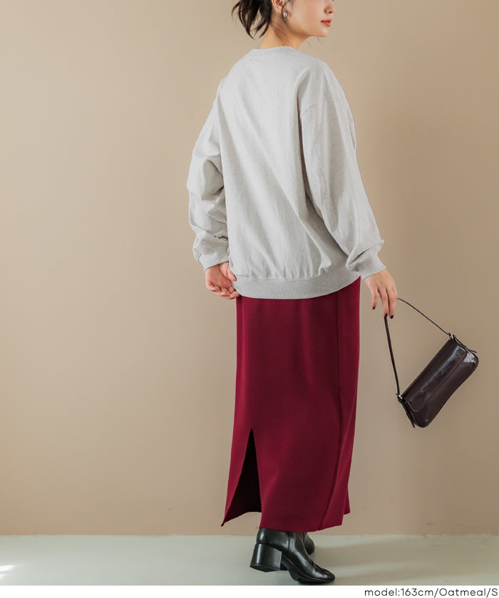 English LOGO long-sleeved sweatshirt parent-child outfit