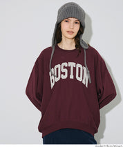 English LOGO long-sleeved sweatshirt parent-child outfit