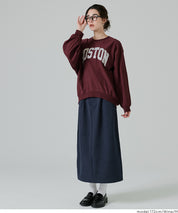 English LOGO long-sleeved sweatshirt parent-child outfit